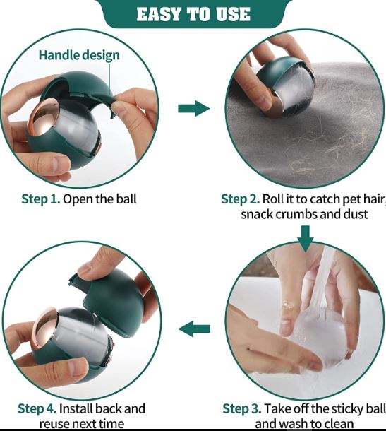 Miniatura 6 de REMOVEDOR DE PELO DE MASCOTAS PORTATIL